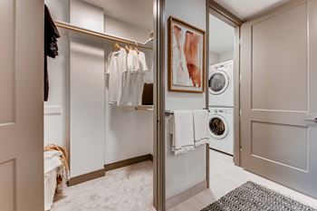 Furnished Washer and Dryer Photo at The Rylan Apartments